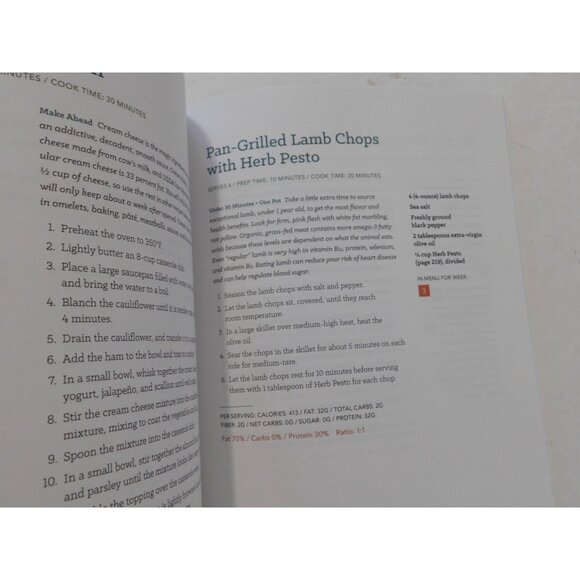 Keto In 28 The Ultimate Low-Carb High-Fat Weight-Loss Solution By Michelle Hogan - Picture 5 of 6